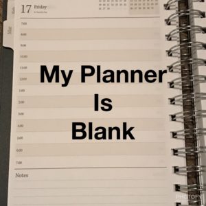 Blank Planner